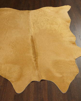 Amber Hairhide Rug   The Horchow Collection