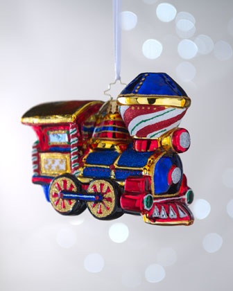 Christopher Radko Chugga Chugga Woo Woo Christmas Ornament   The 