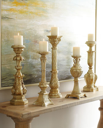 Five Candlesticks   The Horchow Collection