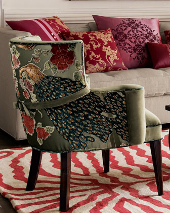 Haute House Peacock Chair   The Horchow Collection