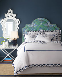 Massoud Davi Toile Headboard   The Horchow Collection