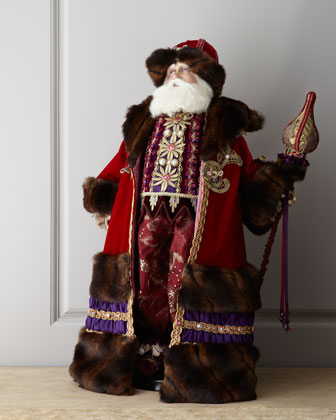 Saint Nicholaus Santa   The Horchow Collection