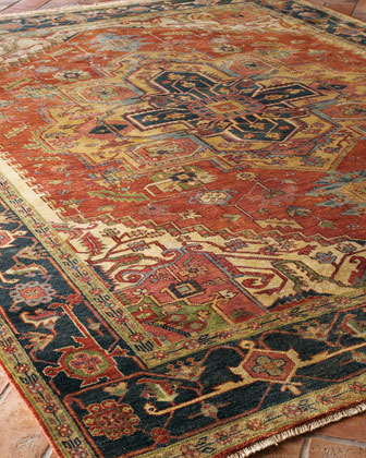 Washed Serapi Rug   The Horchow Collection